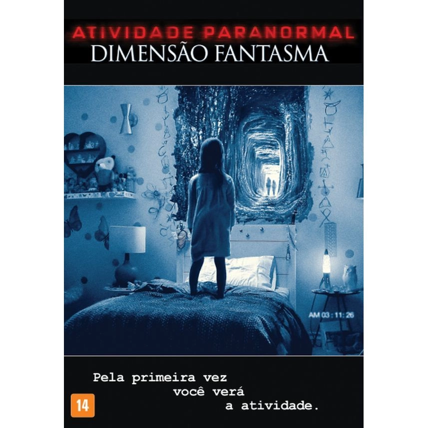DVD Atividade Paranormal: Dimens�o Fantasma