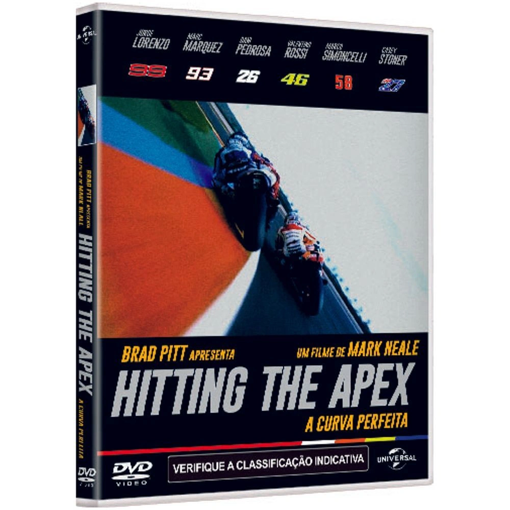 DVD Hitting The Apex A Curva Perfeita