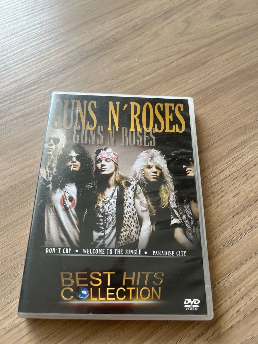 DVD Guns N'Roses Best Hits Collection