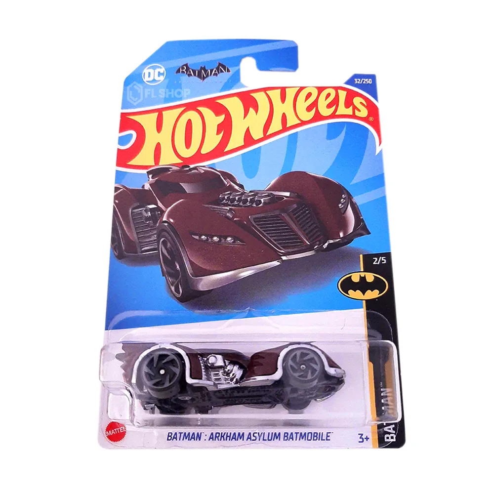 2022 Hot Wheels 032 Batman Arkham Asylum Batmobile Roxo
