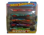 Mattel Kit 5x Carrinhos Hot Wheels Stunt Tracks