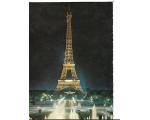 Cart�o Postal Fran�a Paris Torre Eifel