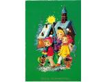 Cart�o Postal Alemanha Natal Desenho