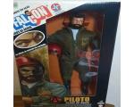 Estrela Falcon Boneco Olhos de �guia Piloto
