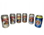 Lote 06x Latas Cerveja Antartica
