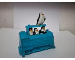 Mc Locomotiva Pinguins de Madagascar
