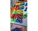 19x Carrinhos Plasticos