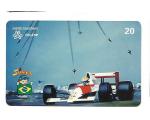 Cart�o Telef�nico Ayrton Senna (Senninha) 1990 GP da Franca