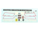 1/20 - 1979 Shadow DN9B De Angelis Brasil