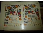 Decalque Avi�o British Fedex