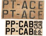 Decalques Letras Grandes