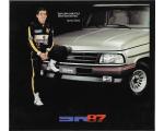 Folheto Pick-up Sr Ayrton Senna 1985 Lotus