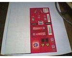 Autorama Estrela - Adesivo 2000 Ferrari