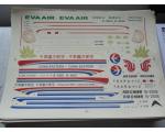 Decalque Avi�o EVA AIR China Eastern