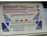 Decalque Avi�o American Continental