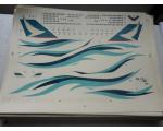 Decalque Avi�o Cathay Pacific
