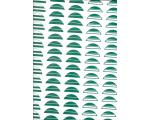 Decalque Meia Lua Verde Escuro