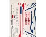 Decalque Avi�o Canadian Air