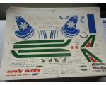 Decalque Avi�o Eurofly Alitalia