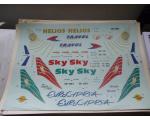 Decalque Avi�o Helios Travel Sky EuroCipria