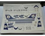 Decalque Avi�o Polskie Lot Lot Polish SP-LCB