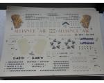 Decalque Avi�o Lufthansa Alliance AIR D-ABTH