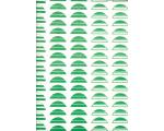 Decalque Meia Lua Verde Claro