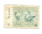 Cedula 3 Talonas Lituania 1992