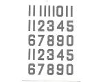 Decalque Numeros 1.0 Grafite