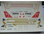 Decalque Avi�o NWA Novair