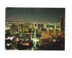Cart�o Postal Brasil Parana Maringa Vista Parcial Noturna