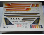 Decalque Avi�o Singapore Airlines Iberia