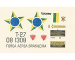 Decalque Avi�o Tucano Embraer