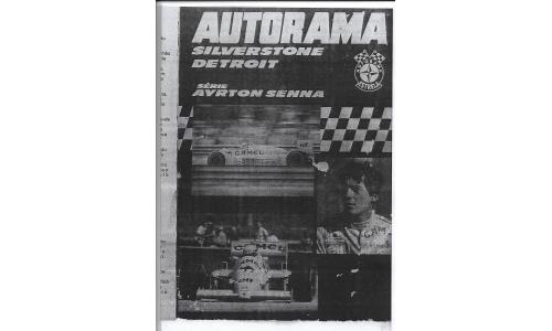 Autorama Estrela - Manual Senna 1987 Silvertone Detroit