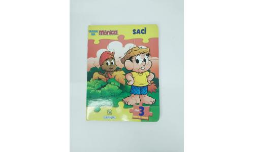 Livro QC Turma da M�nica Saci