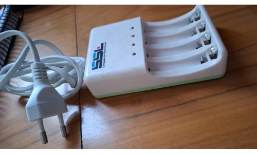 Recarregador de Pilhas Portatil