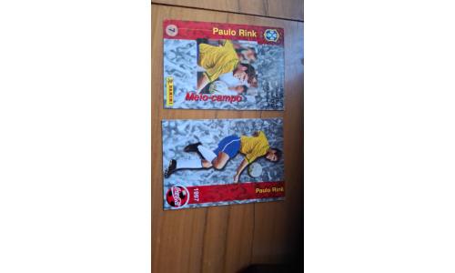 Coca Cola 1997 Cards N.07 Copa da Fran�a Paulo Rink