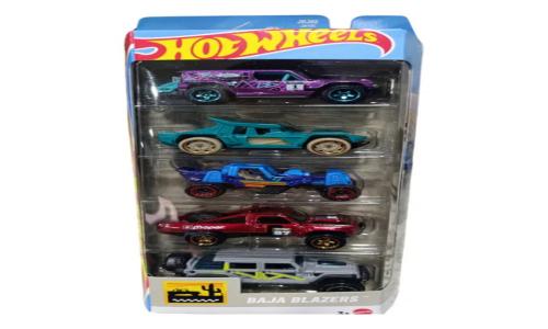 Mattel Kit 5x Carrinhos Hot Wheels Baja Blazers
