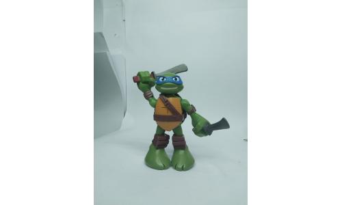 Boneco Tartaruga Ninja Eletr�nico Leonardo