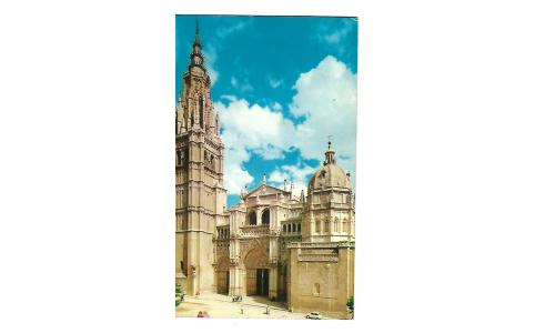 Cart�o Postal Italia Roma Toledo Catedral