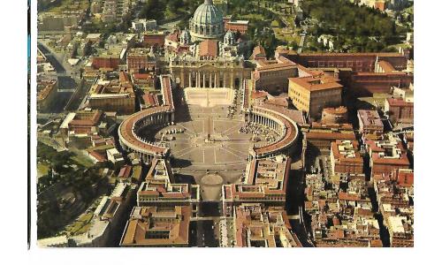 Cart�o Postal Italia Roma Vaticano