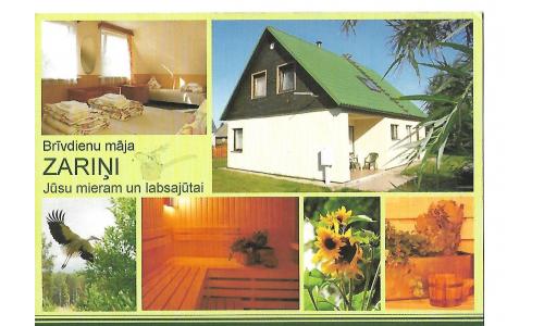 Cart�o Postal Letonia Bauni Brivdienu Maja