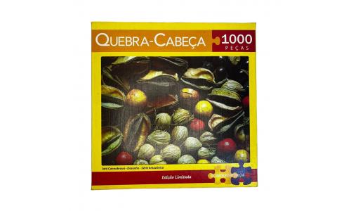 Toyster Quebra Cabe�a 1000 pe�as lat� Cannabrava Desenho Serie Amaz�nica