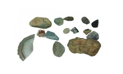 Saco com Pedras Ornamentais