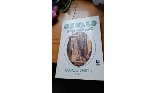Livro Marco Zero II - Osvald de Andrade
