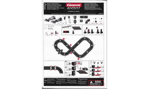Autorama Carrera GO Manual Formula Duel
