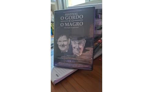 DVD Festival O Gordo e o Magro Vol. 5 A Ilha da Bagunca