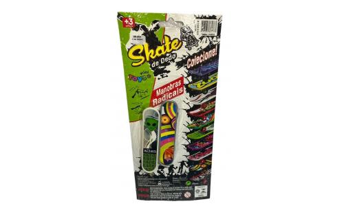 Mini Toys Skate de Dedo Cartela com 2 unidades