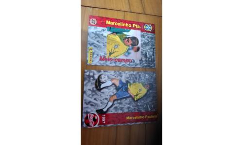 Coca Cola 1997 Cards N.37 Copa da Fran�a Marcelinho Pta.