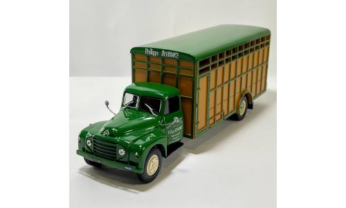 1/43 Caminh�o Citroen U55 60 Transporte de Animais Ganados